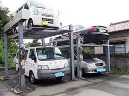 二段式立体駐車場システム
